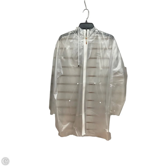 Coat Raincoat By Tommy Hilfiger In Clear, Size: L