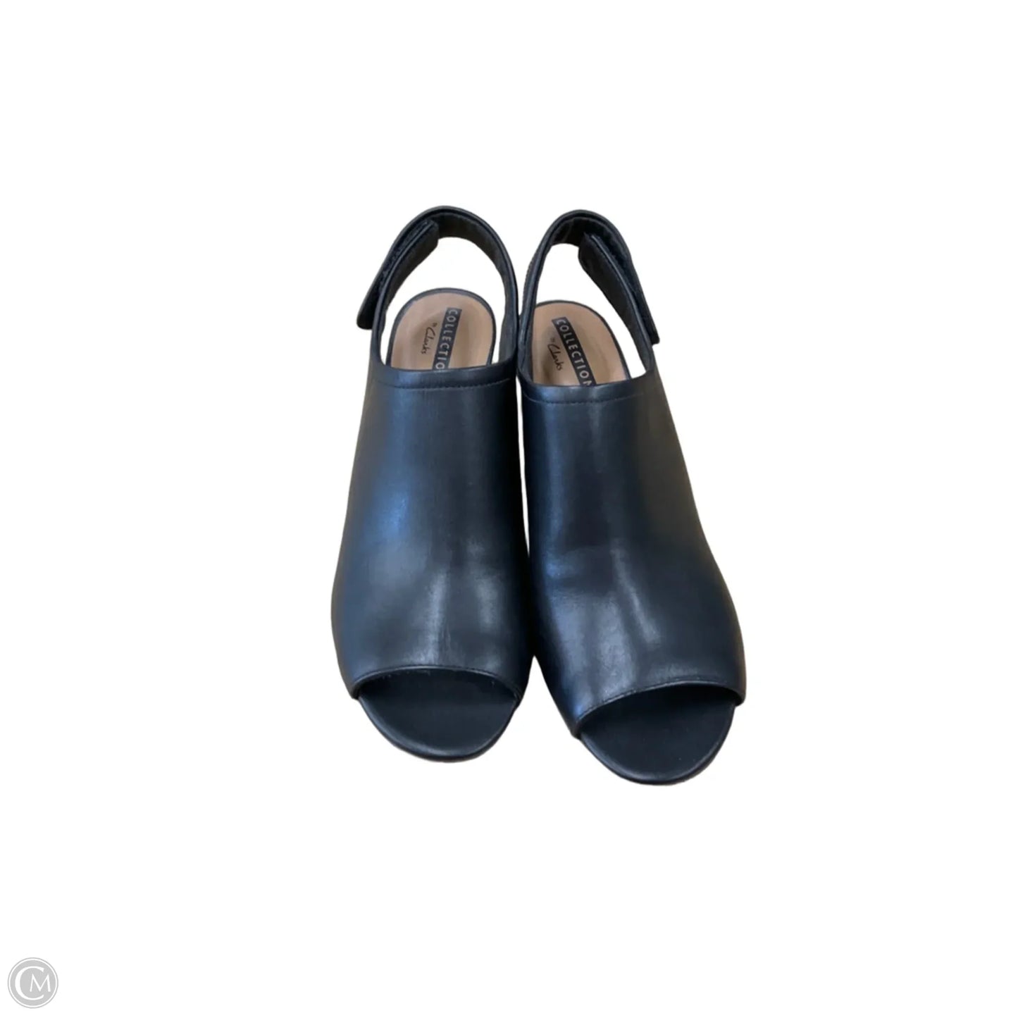 Shoes Heels Block By Clarks In Black, Size: 7.5