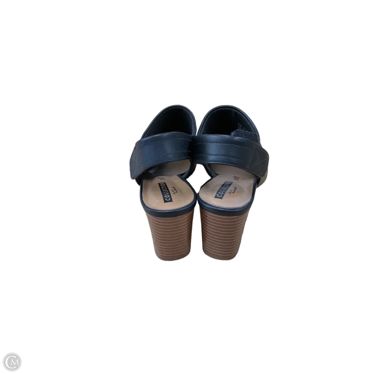 Shoes Heels Block By Clarks In Black, Size: 7.5