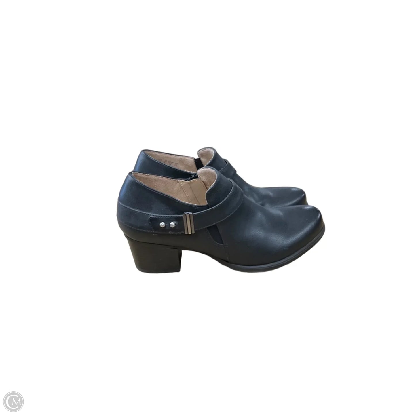 Boots Ankle Heels By Naturalizer In Black, Size: 7.5