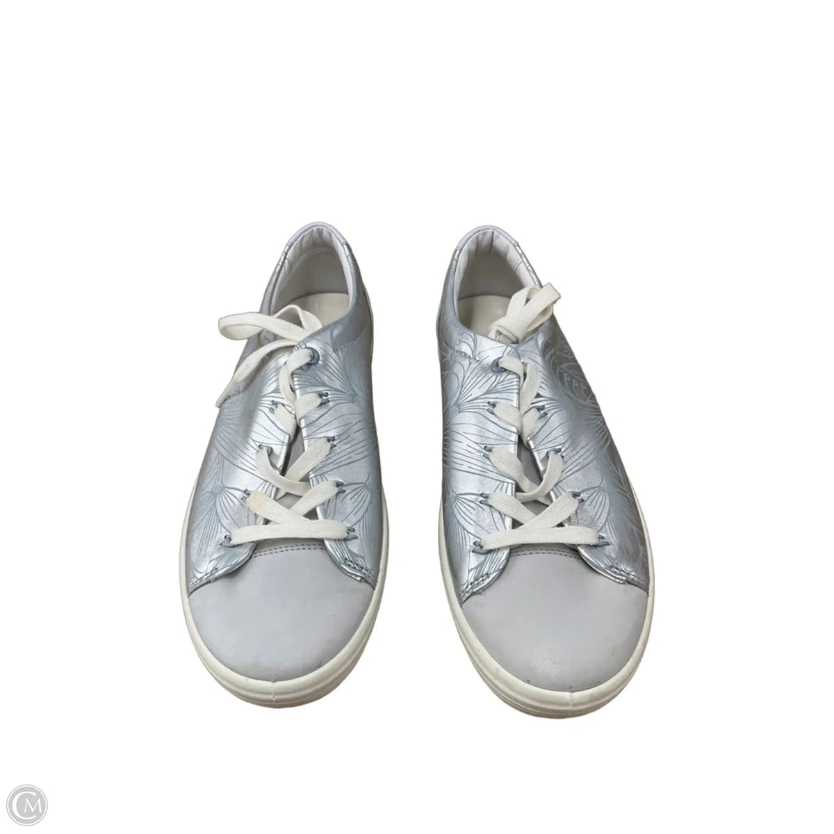 Shoes Flats By Ecco In Grey, Size: 8