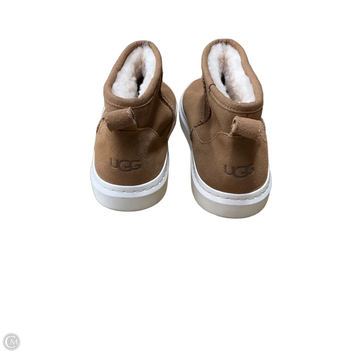 Boots Designer By Ugg In Brown, Size: 10