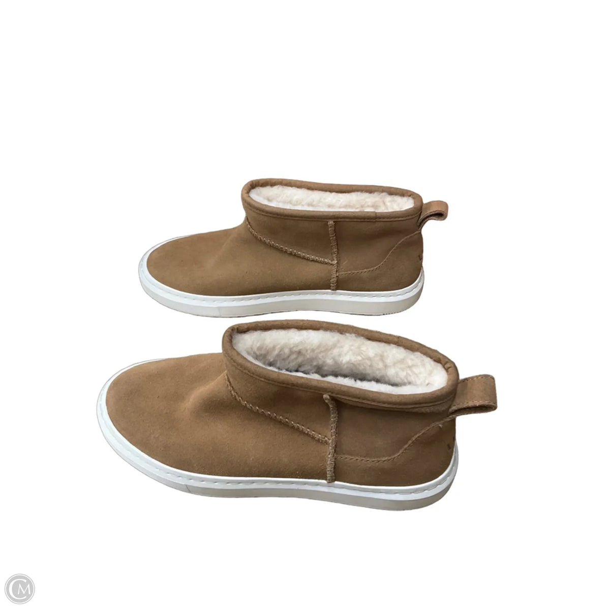 Boots Designer By Ugg In Brown, Size: 10