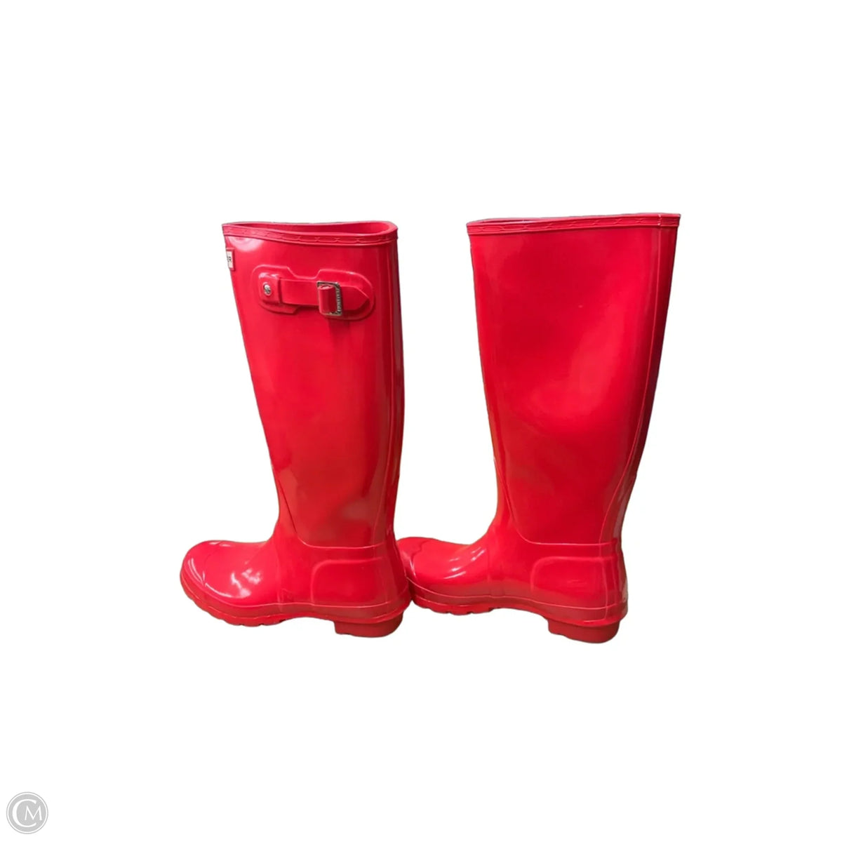 Boots Designer By Hunter In Red, Size: 7