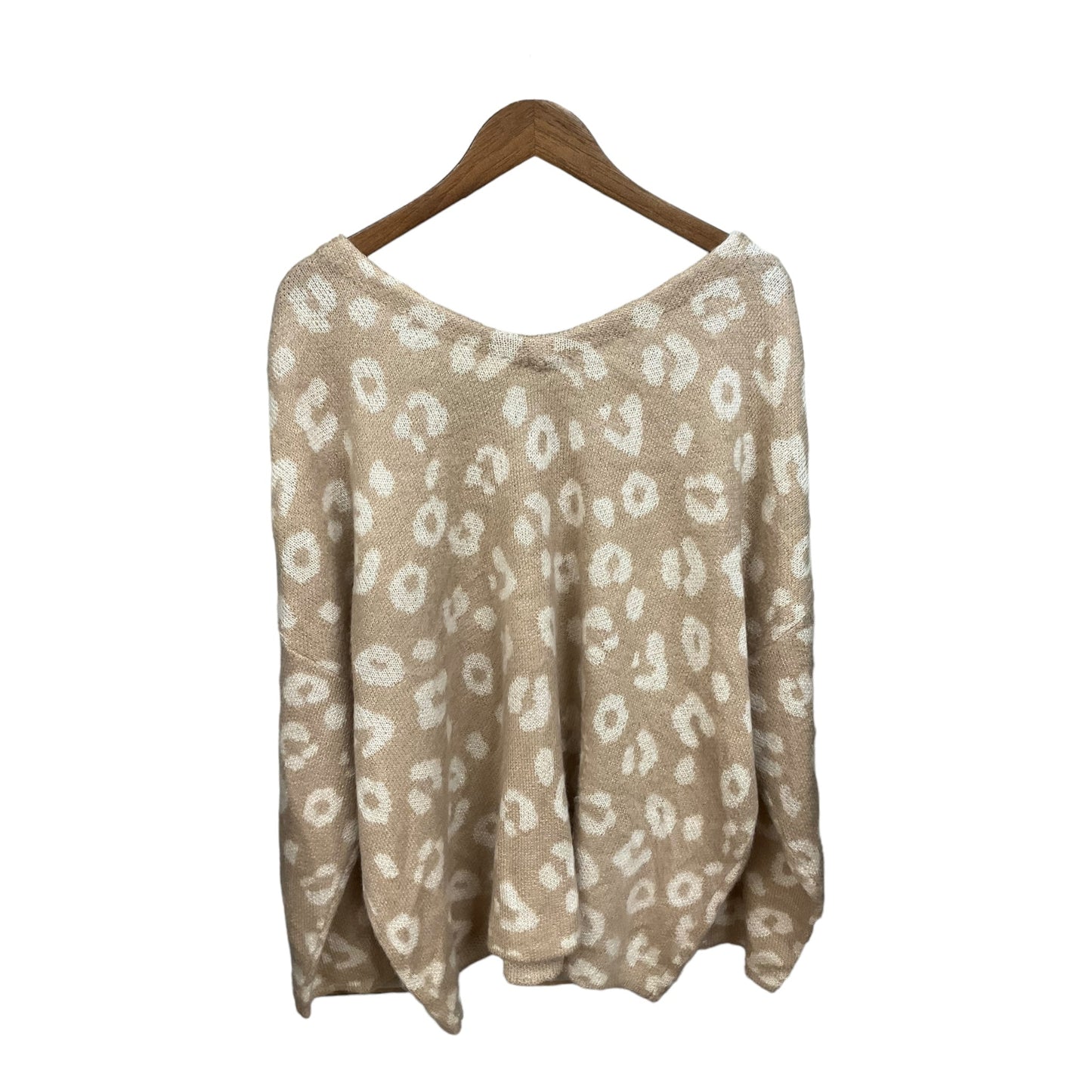 Sweater By Terra & Sky In Beige, Size: 2x