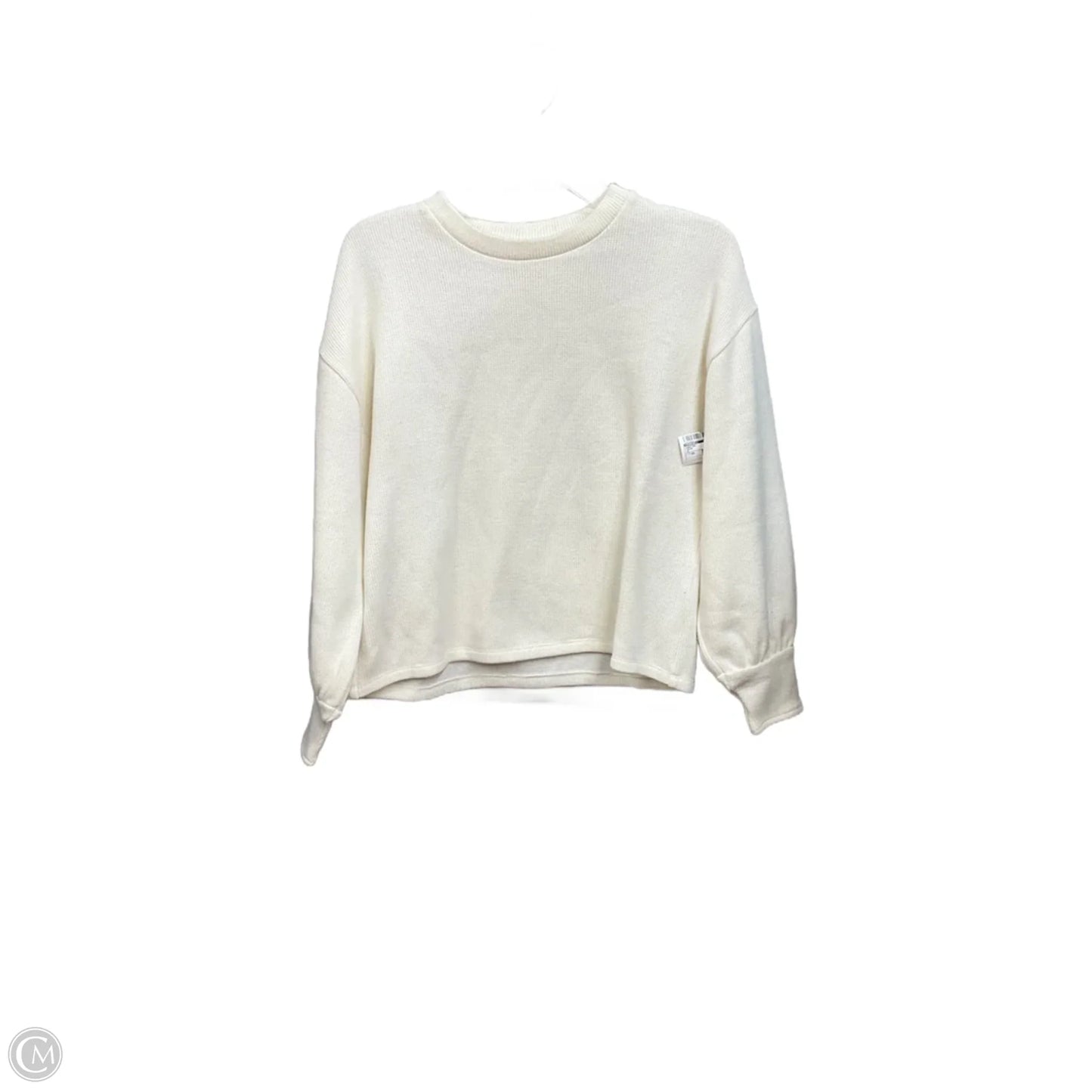Sweater By Madewell In Cream, Size: Xs