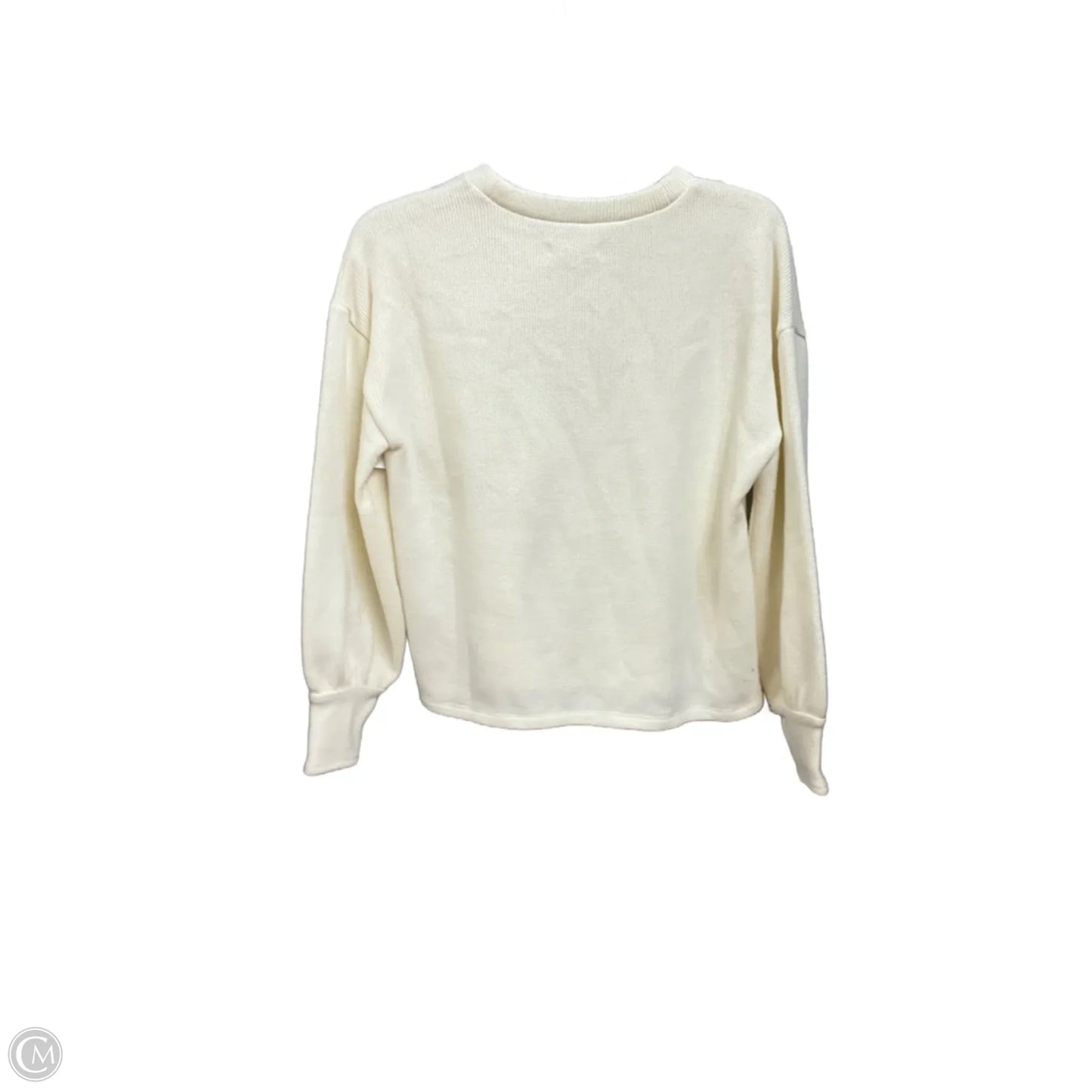 Sweater By Madewell In Cream, Size: Xs