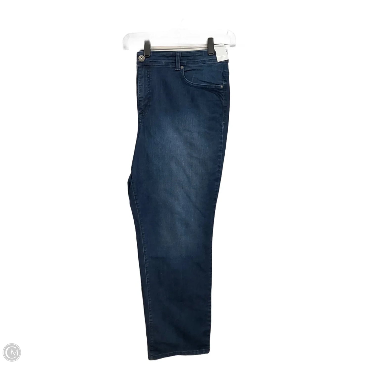 Jeans Straight By Style And Co Collection Women In Blue Denim, Size: 20