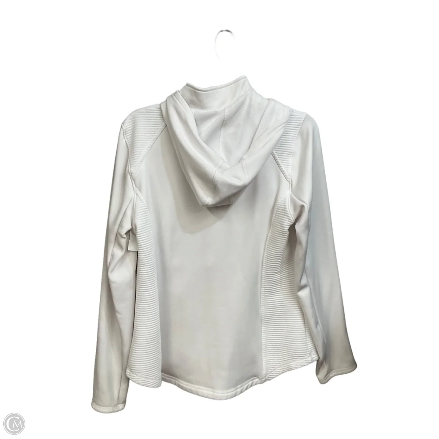 Athletic Jacket By Fila In White, Size: L