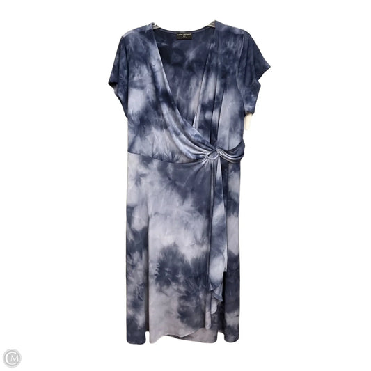 Dress Casual Midi By Lane Bryant In Tie Dye Print, Size: 2x