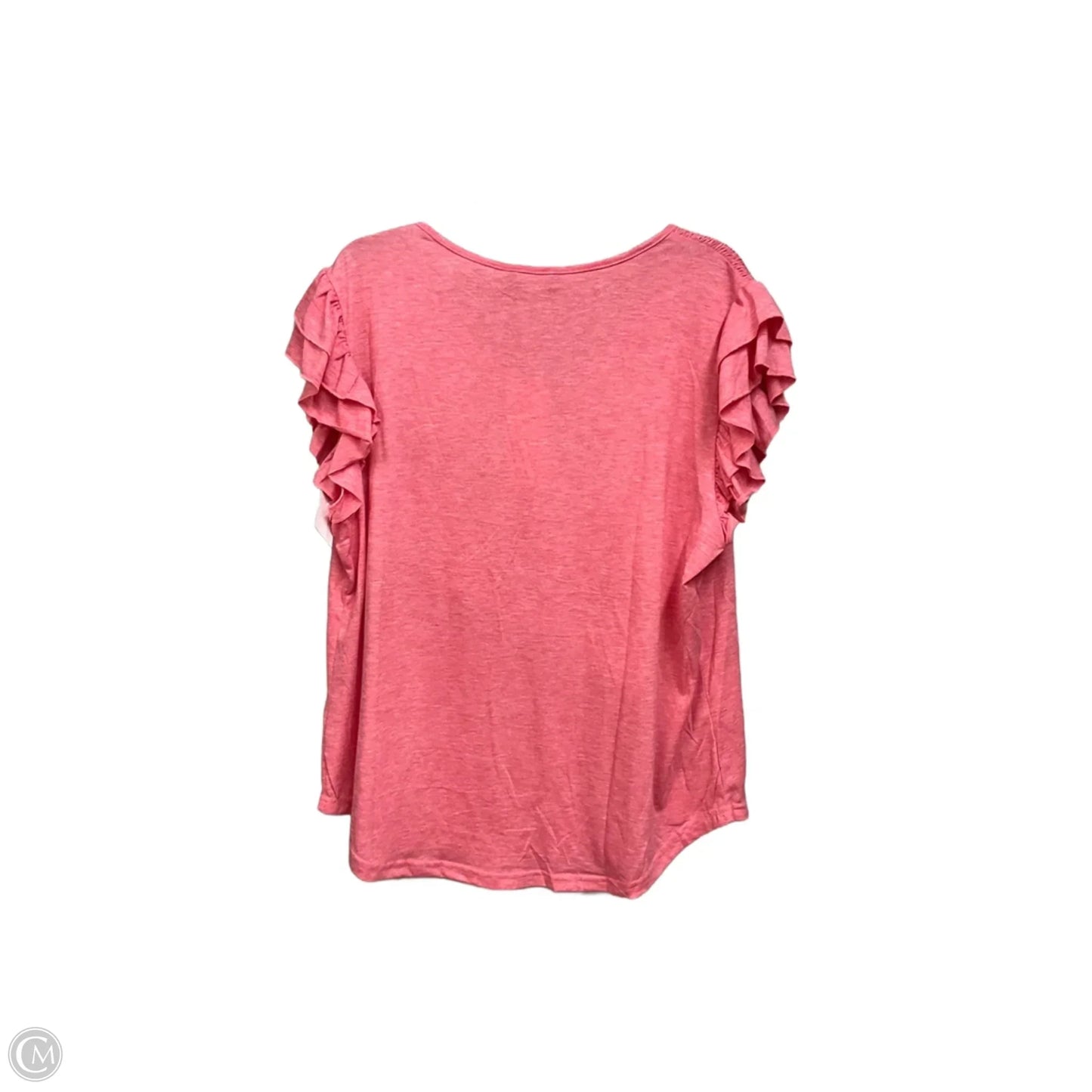 Top Sleeveless By Dokotoo In Pink, Size: 2x