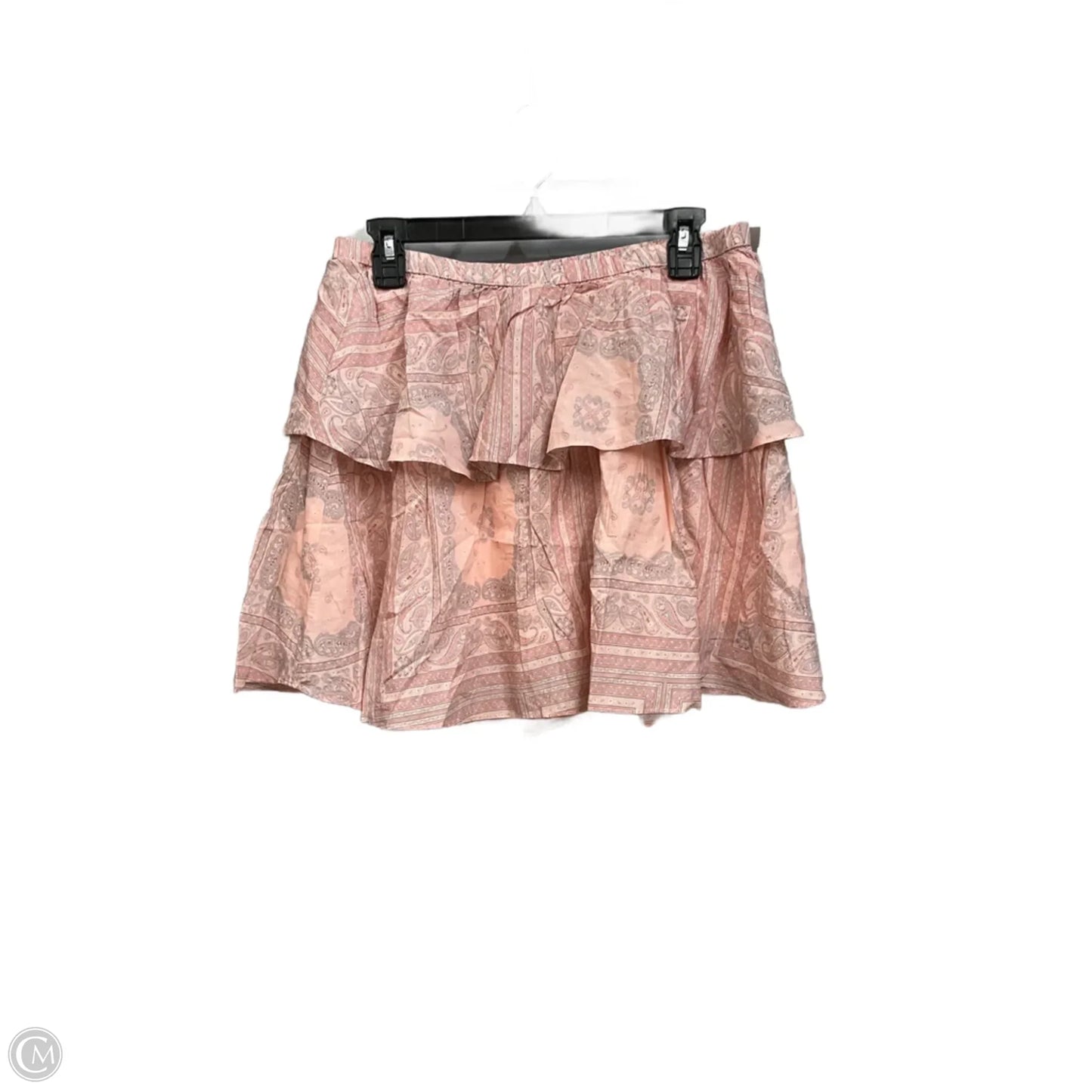 Skirt Mini & Short By Universal Thread In Paisley Print, Size: 8