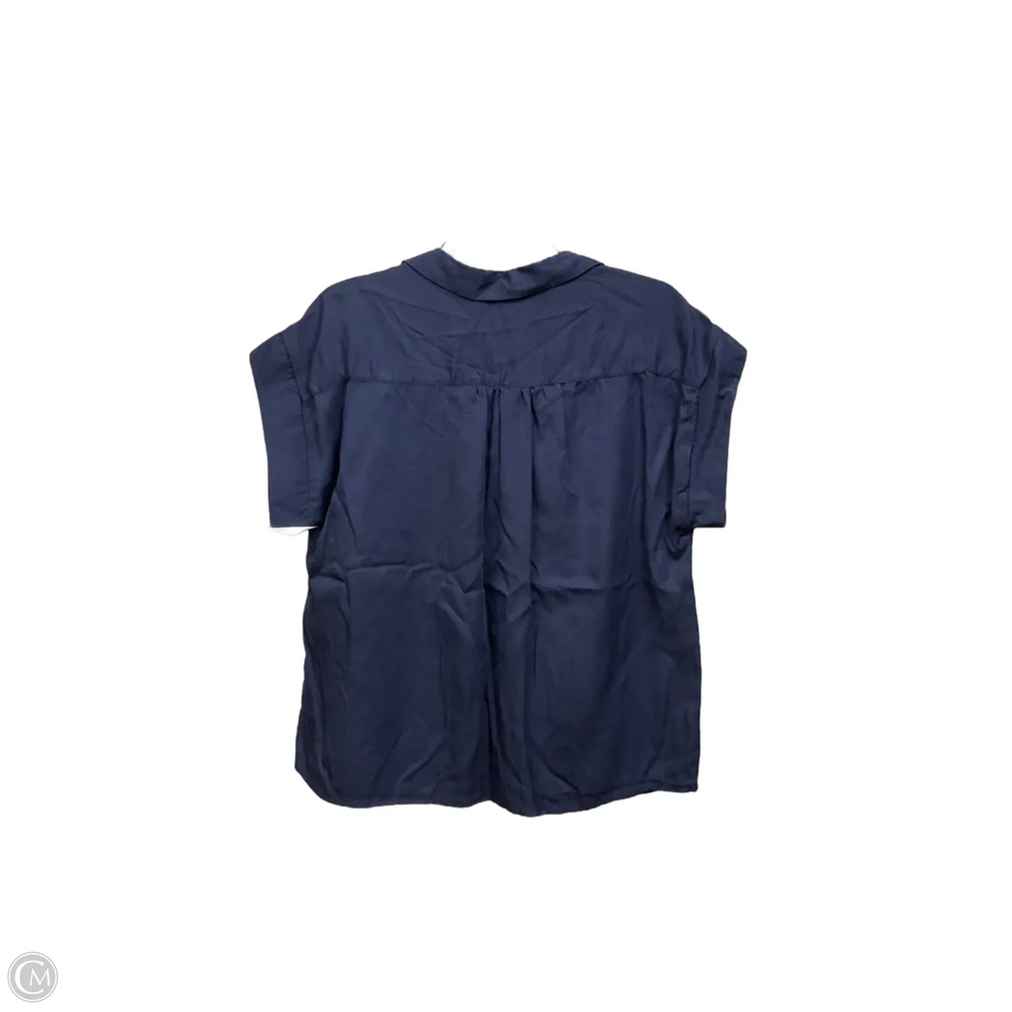 Blouse Sleeveless By Ophelia Roe In Navy, Size: L