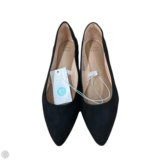 Shoes Flats By A New Day In Black, Size: 8.5