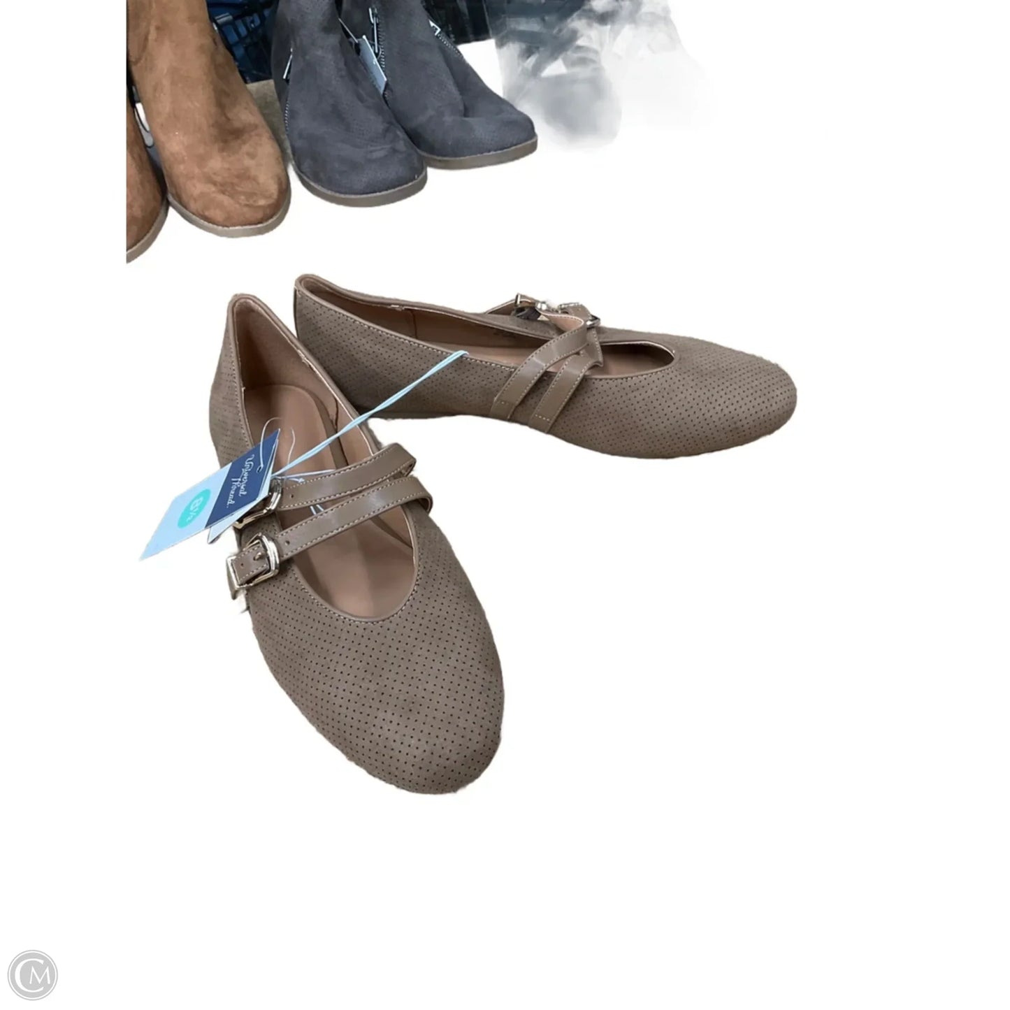 Shoes Flats By Universal Thread In Brown, Size: 8.5