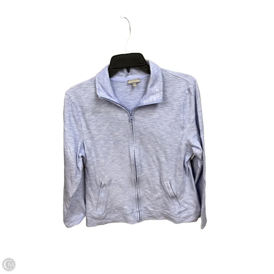 Athletic Jacket By Talbots In Blue, Size: Xl