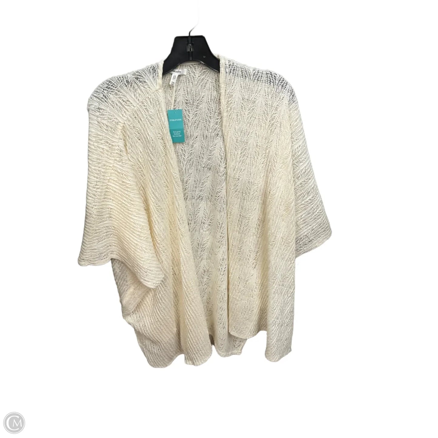 Kimono By Maurices In Cream, Size: Osfm