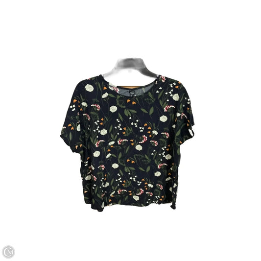 Top Sleeveless By Emery Rose In Floral Print, Size: 2x
