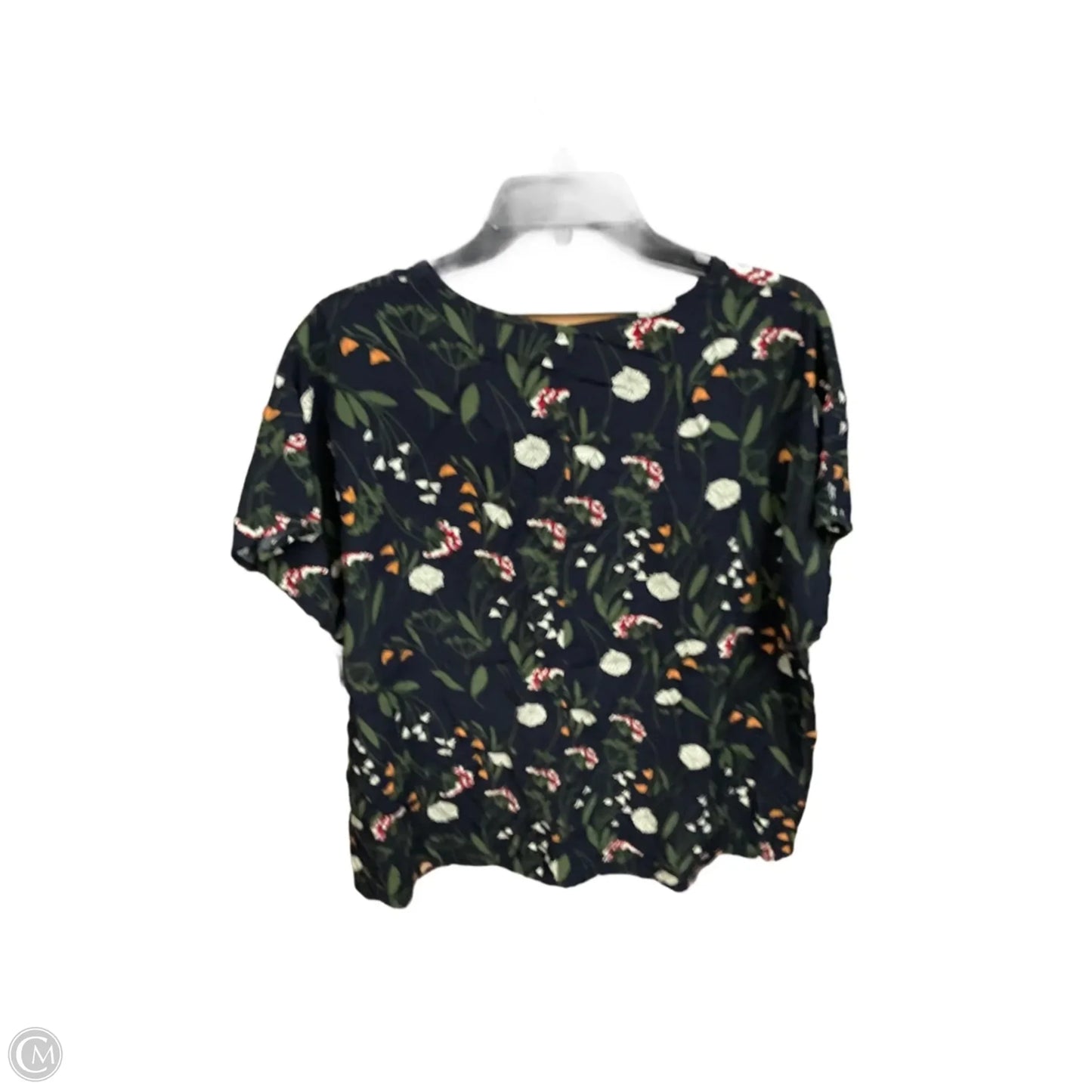 Top Sleeveless By Emery Rose In Floral Print, Size: 2x