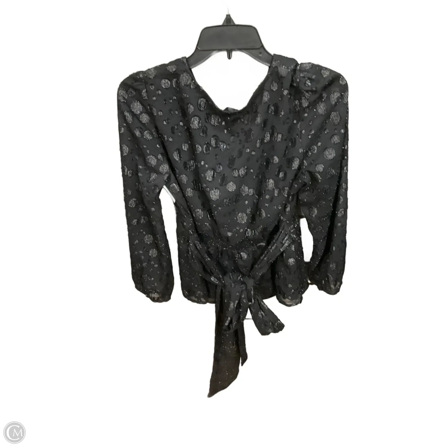 Top Long Sleeve By J. Crew In Black, Size: M