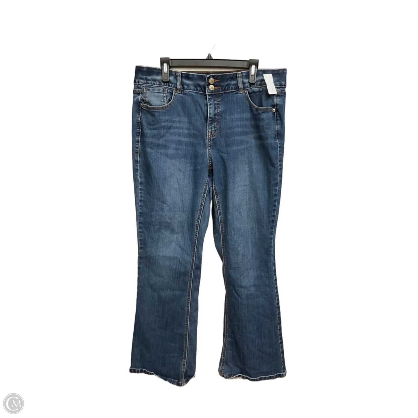 Jeans Boot Cut By Lane Bryant In Blue Denim, Size: 16