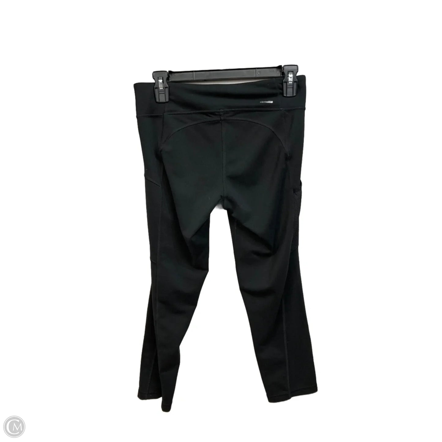 Athletic Leggings Capris By Adidas In Black, Size: M