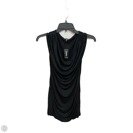 Top Sleeveless By Express In Black, Size: Xs