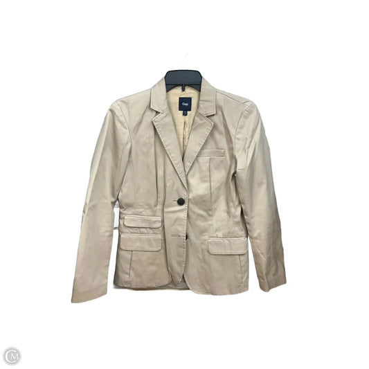 Blazer By Gap In Tan, Size: Xs