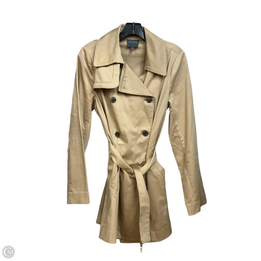 Coat Trench Coat By Limited In Tan, Size: S