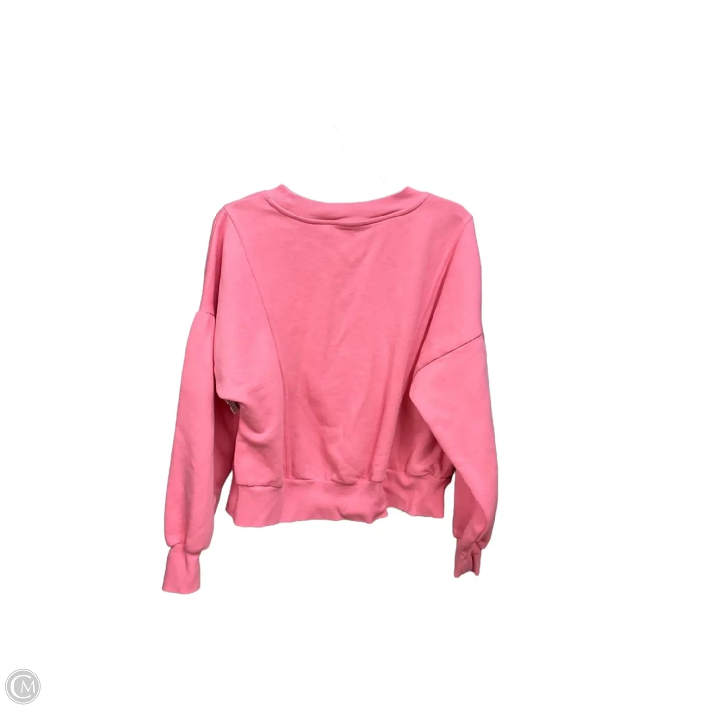 Sweatshirt Crewneck By Loft In Pink, Size: M