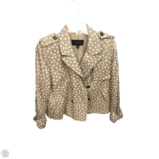 Blazer By Ann Taylor In Polkadot Pattern, Size: Mp