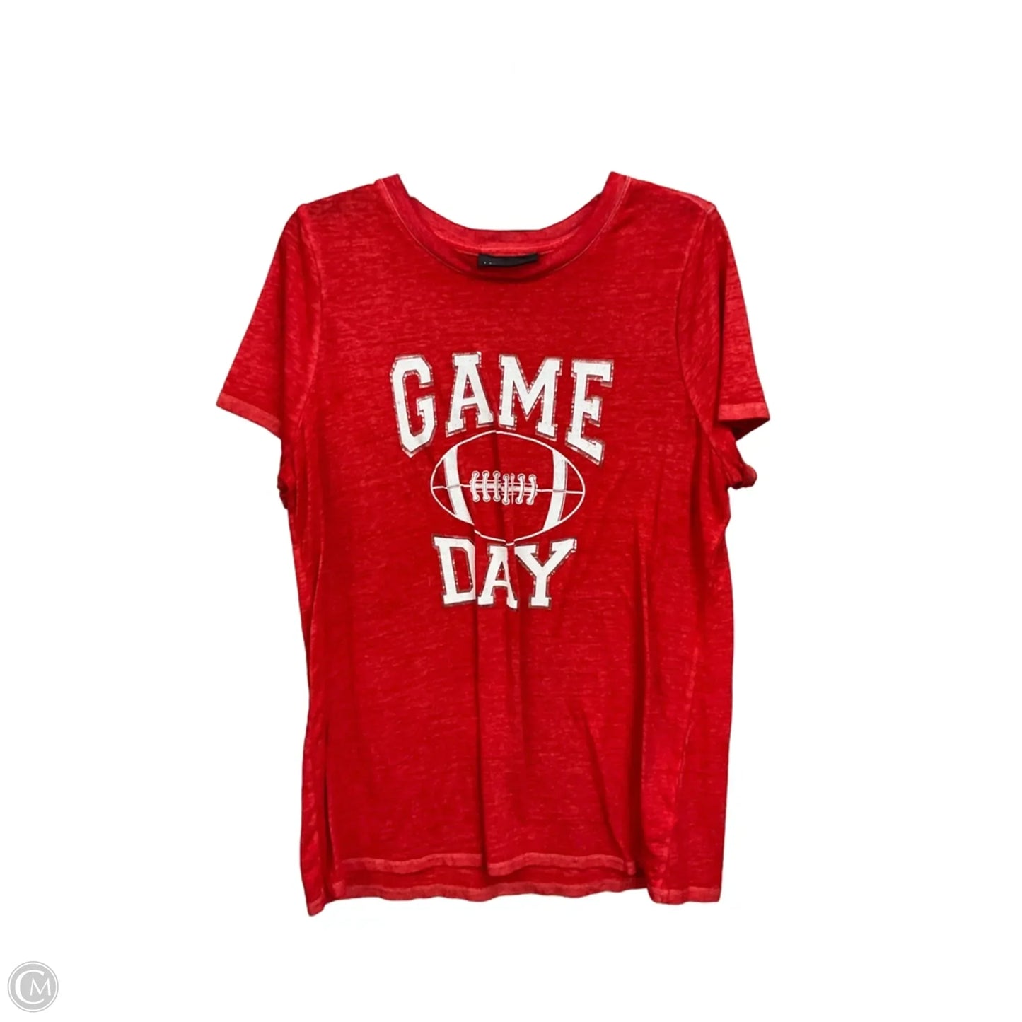 Top Short Sleeve By Lane Bryant In Red, Size: Xl