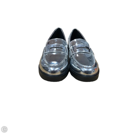 Shoes Flats By Worthington In Silver, Size: 8.5