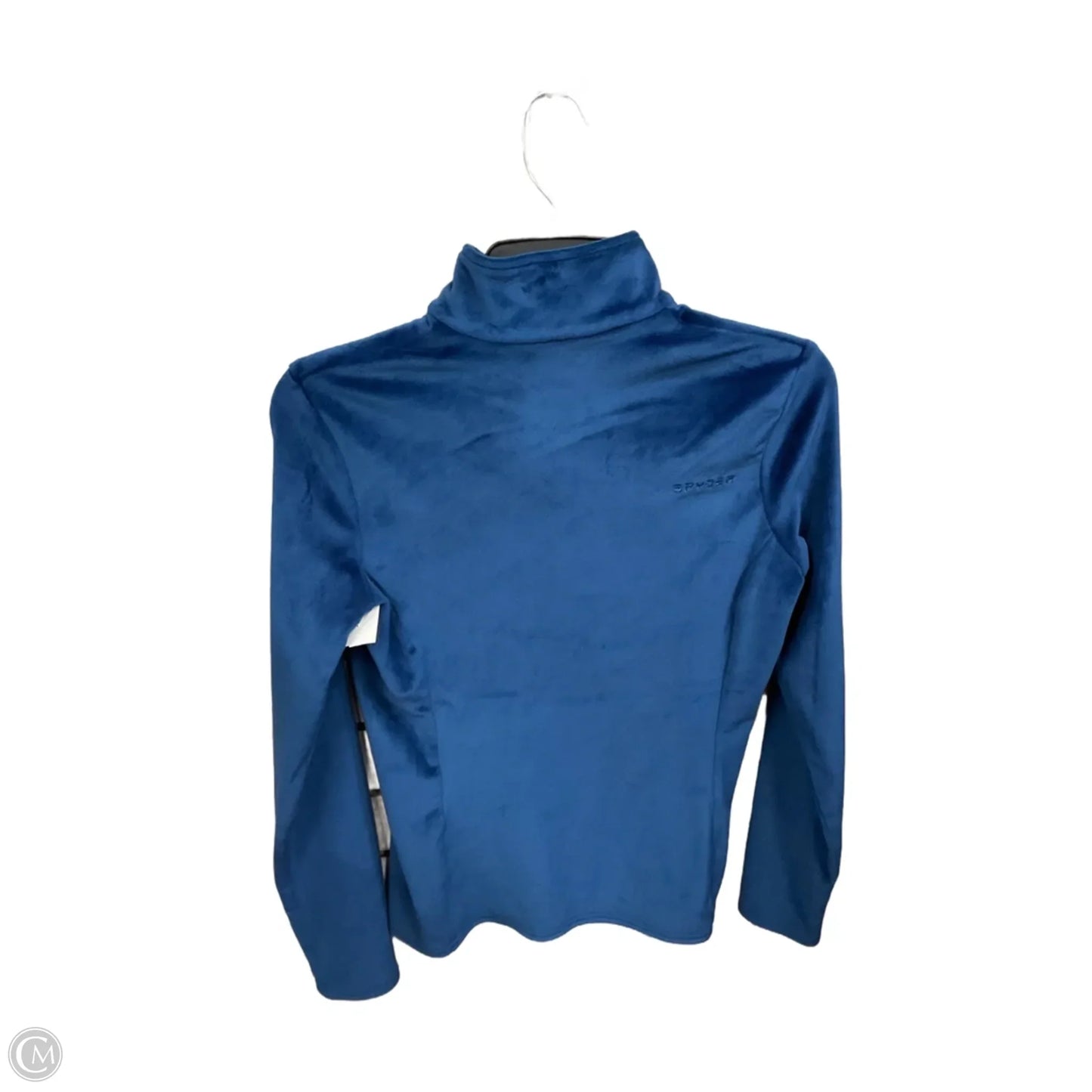 Top Long Sleeve By Spyder In Blue, Size: S