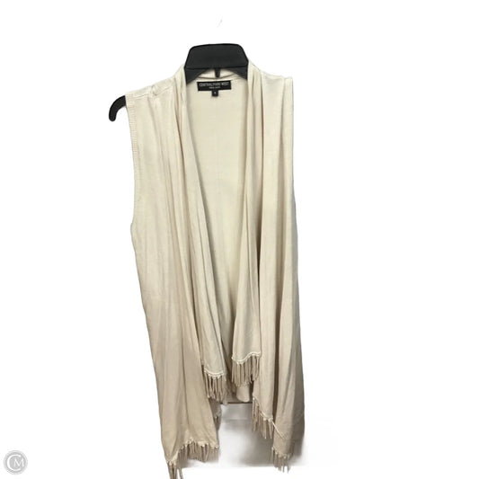 Vest Other By Clothes Mentor In Beige, Size: S
