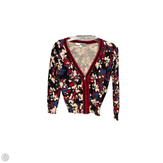 Cardigan By Tracy Reese In Floral Print, Size: M