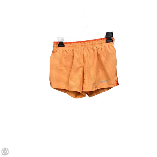 Athletic Shorts By Nike Apparel In Peach, Size: Xs