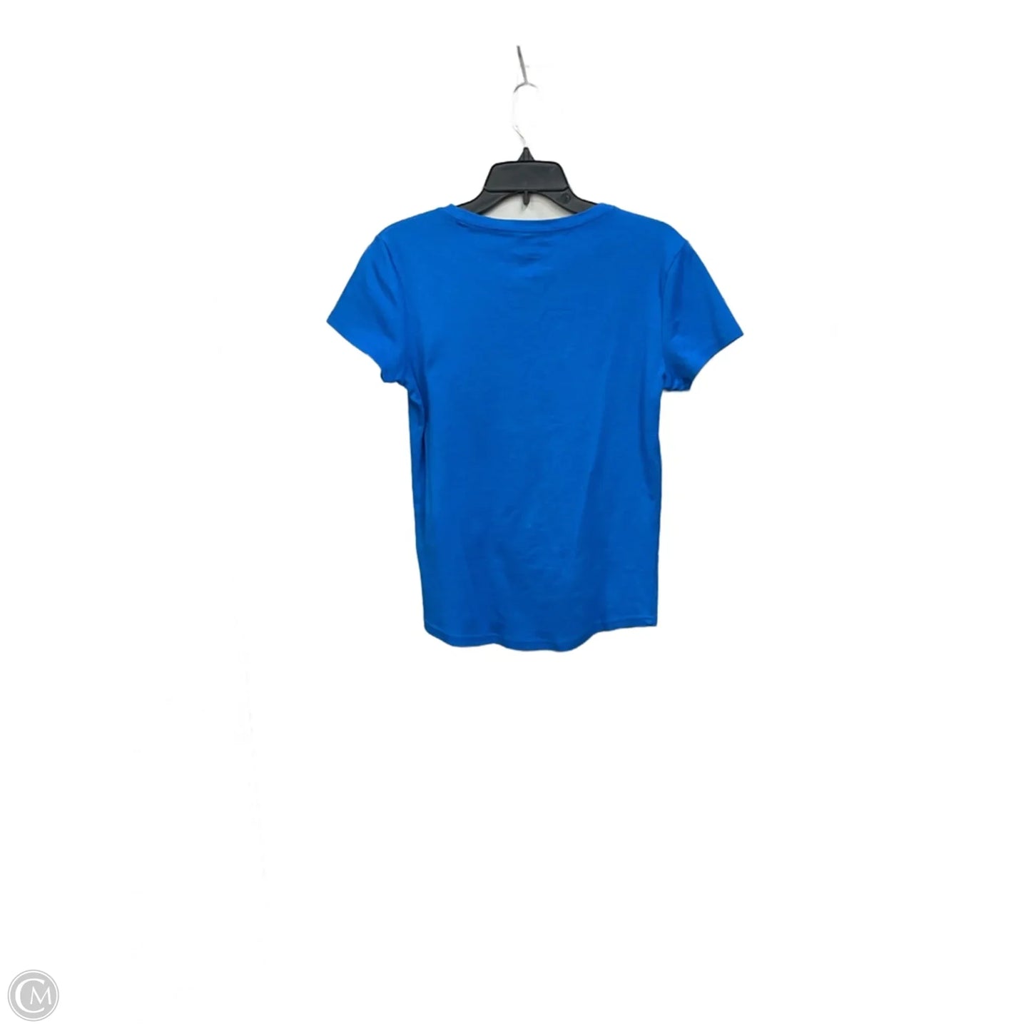 Top Short Sleeve Basic By Kirkland In Blue, Size: L