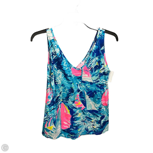 Top Sleeveless Designer By Lilly Pulitzer In Multi-colored, Size: S
