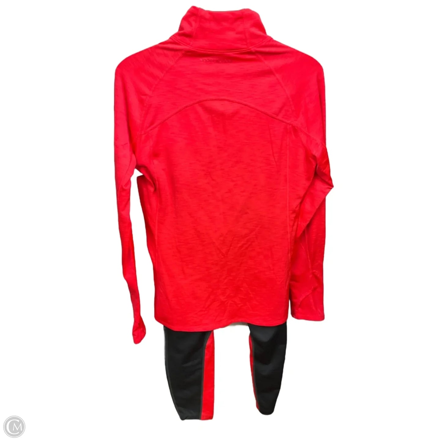 Athletic Pants 2pc By Under Armour In Grey & Pink, Size: L