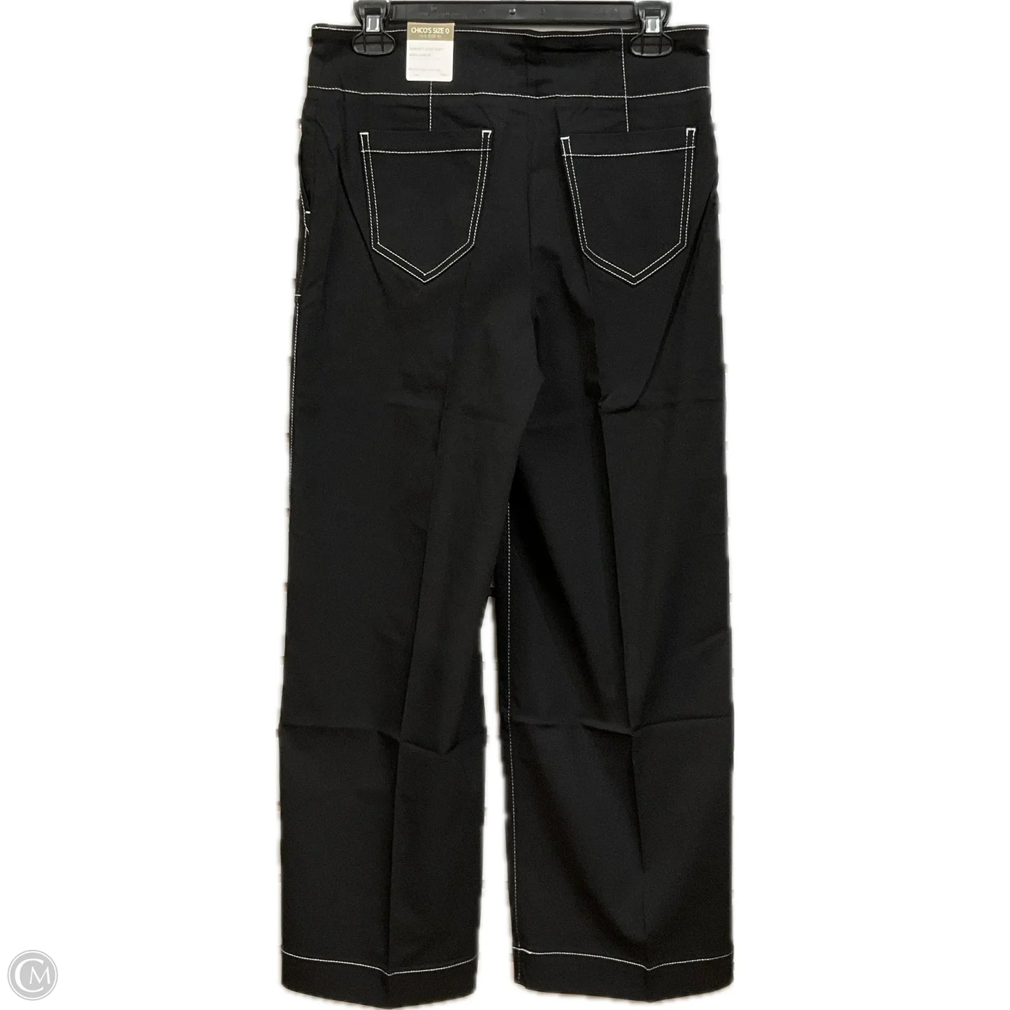 Pants Wide Leg By Chicos In Black, Size: 4