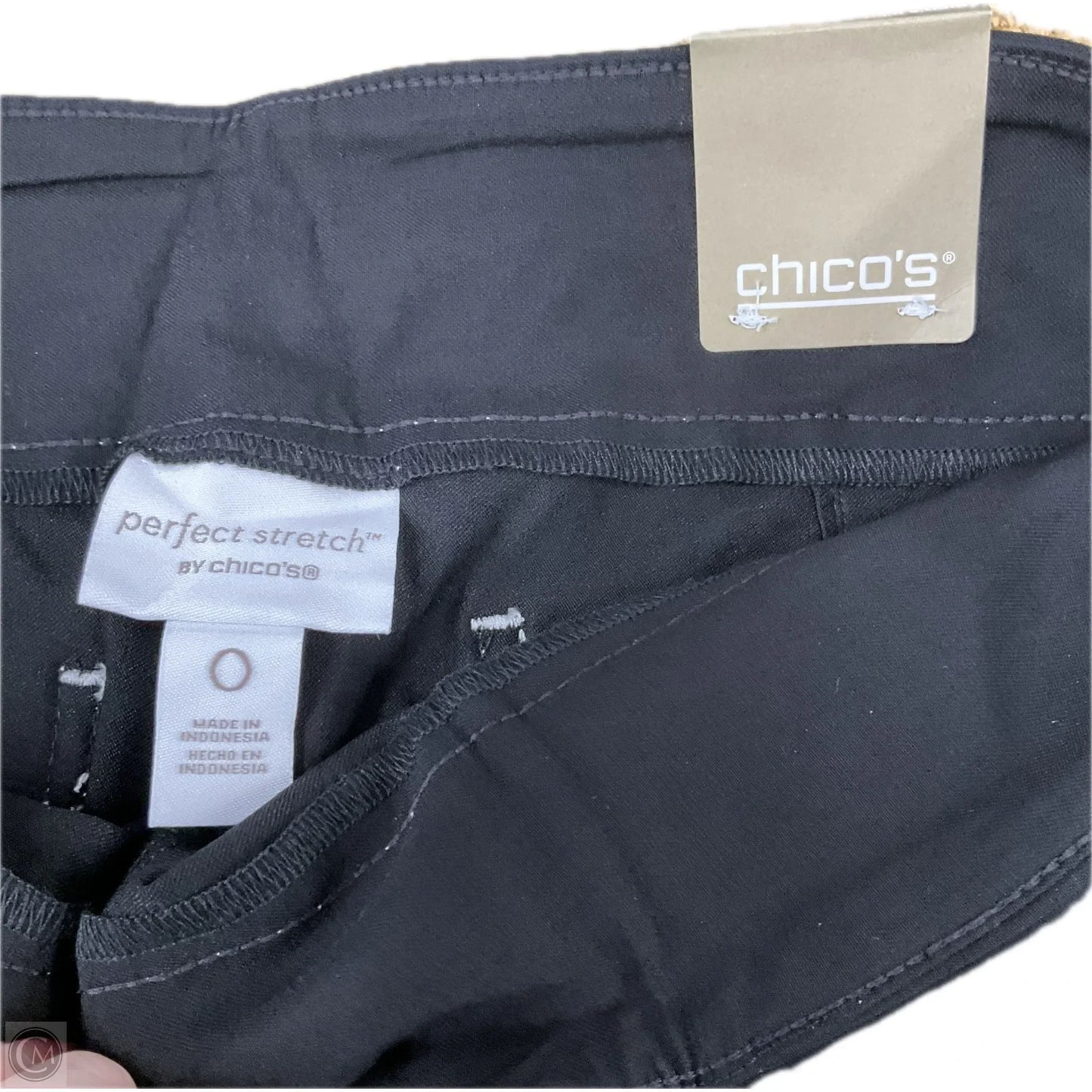 Pants Wide Leg By Chicos In Black, Size: 4