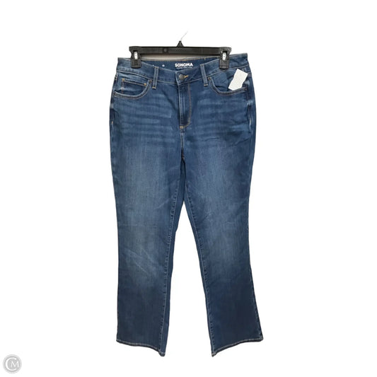 Jeans Boot Cut By Sonoma In Blue Denim, Size: 10