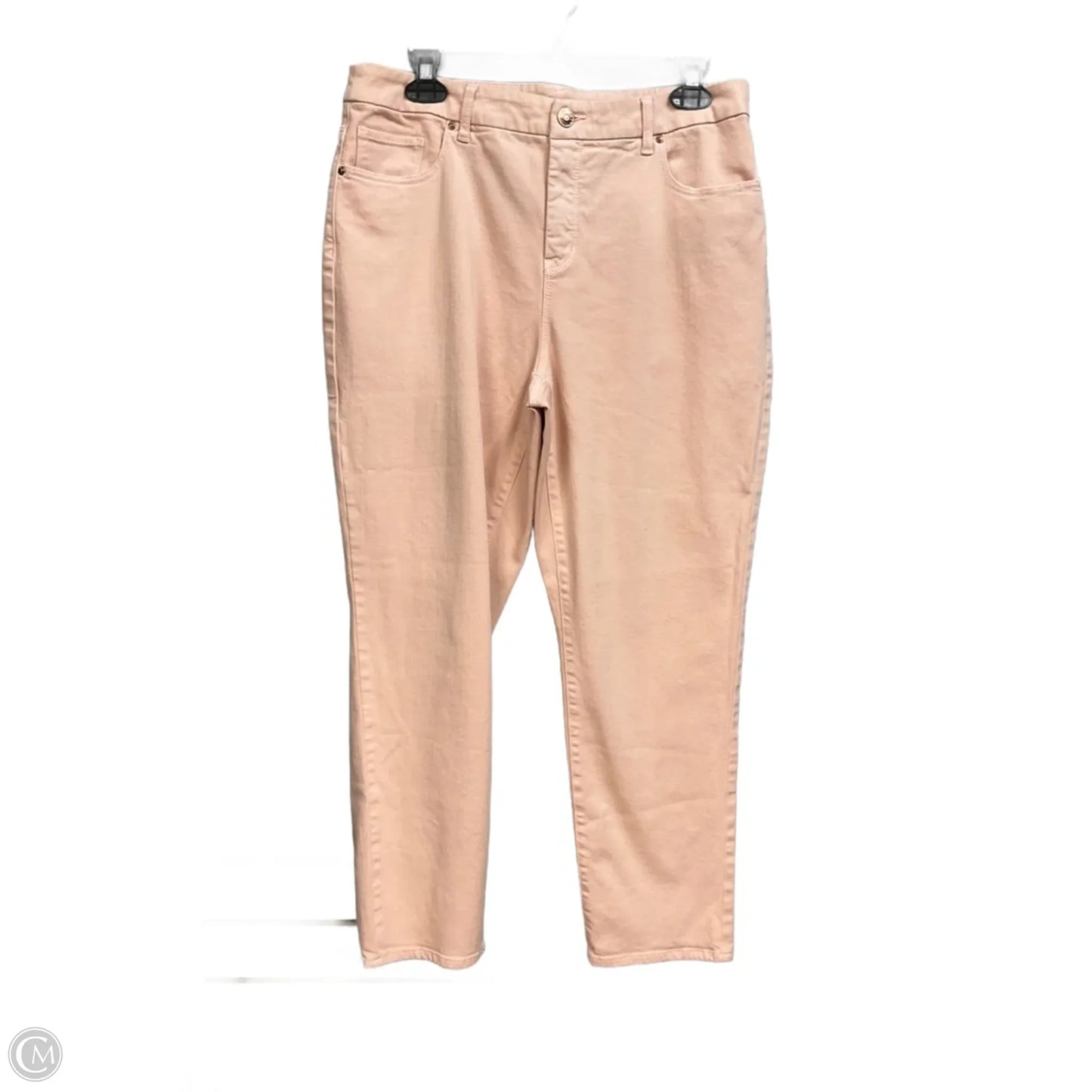 Pants Other By Chicos In Pink Denim, Size: 12