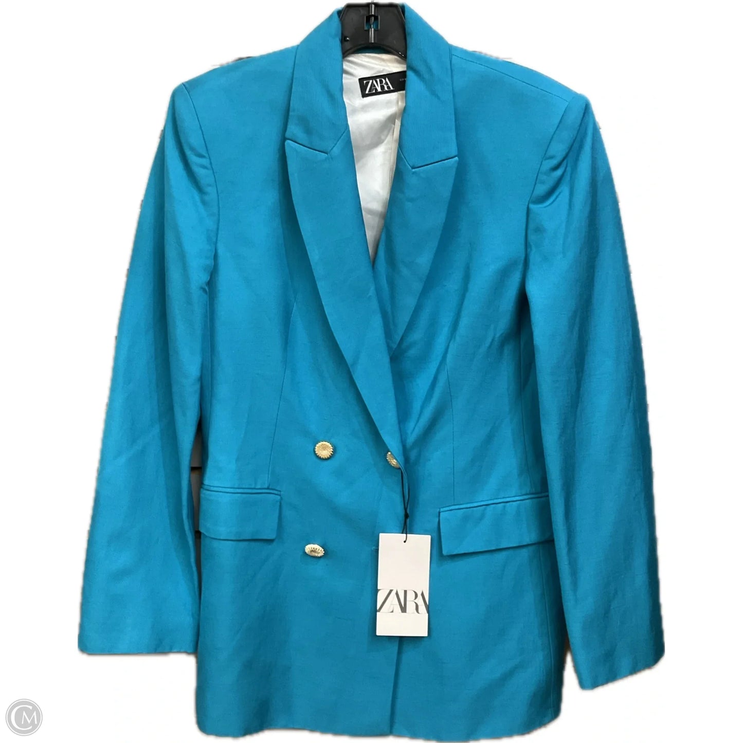 Blazer By Zara In Blue, Size: M