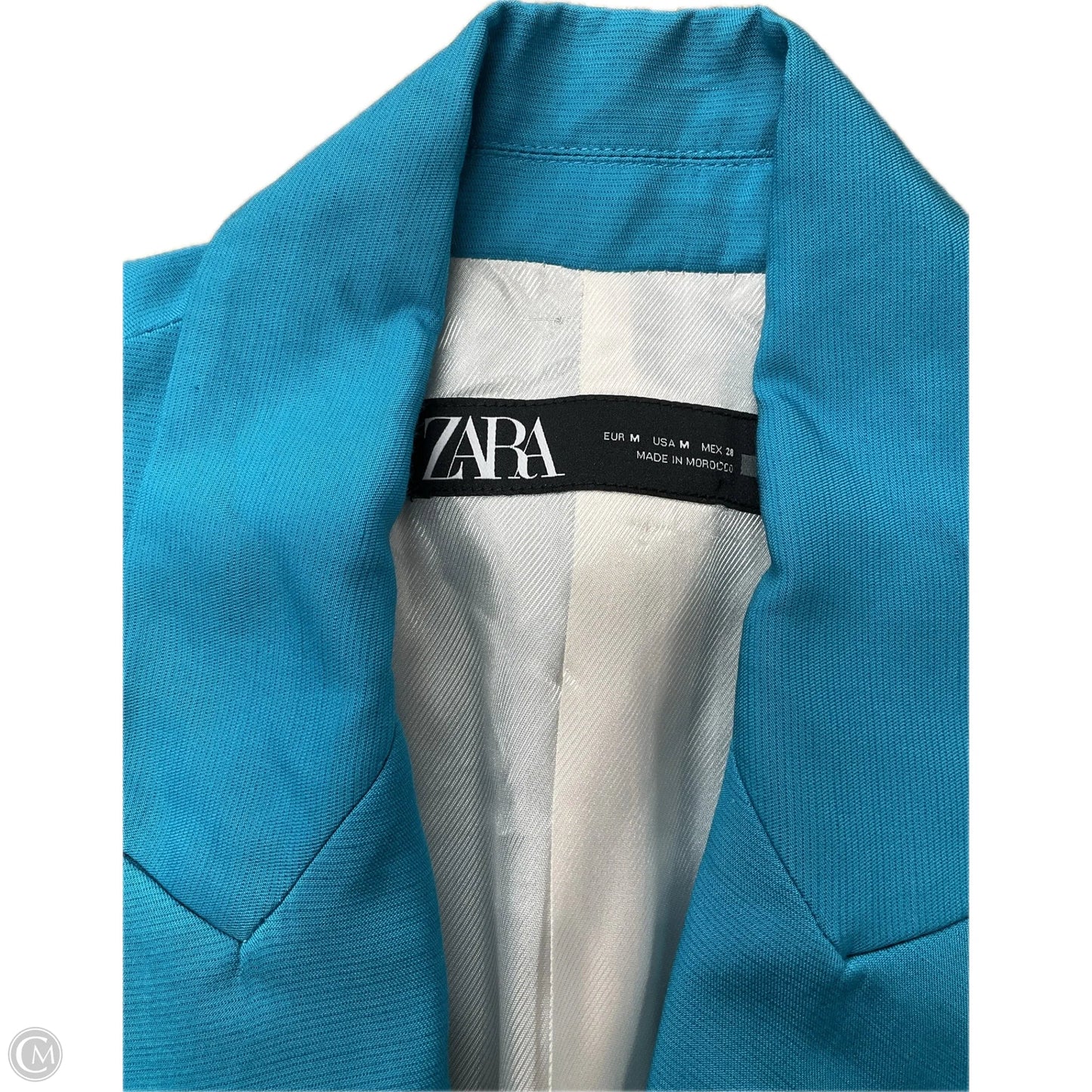 Blazer By Zara In Blue, Size: M