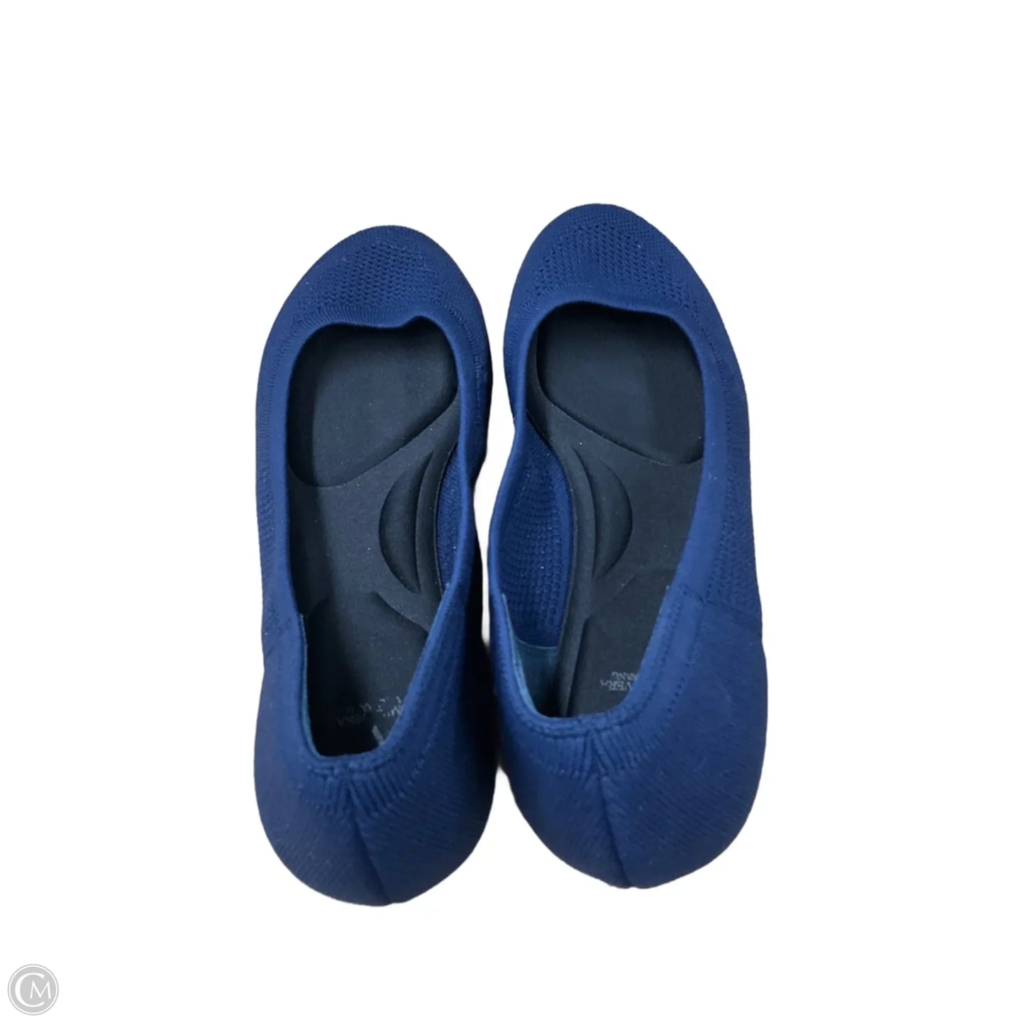 Shoes Flats By Simply Vera In Navy, Size: 9.5