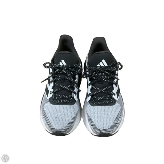 Shoes Athletic By Adidas In Black & Grey & White, Size: 6.5