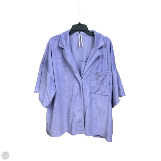 Shorts Set By Anthropologie In Purple, Size: Xl