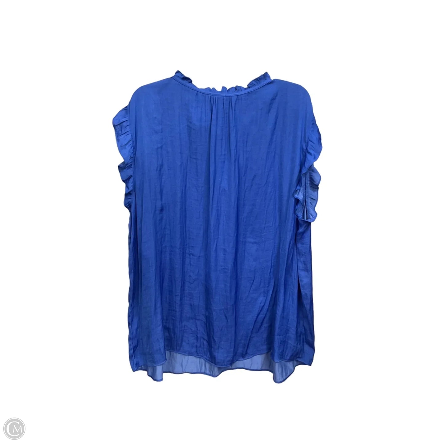 Top Sleeveless By Joie In Blue, Size: 3x